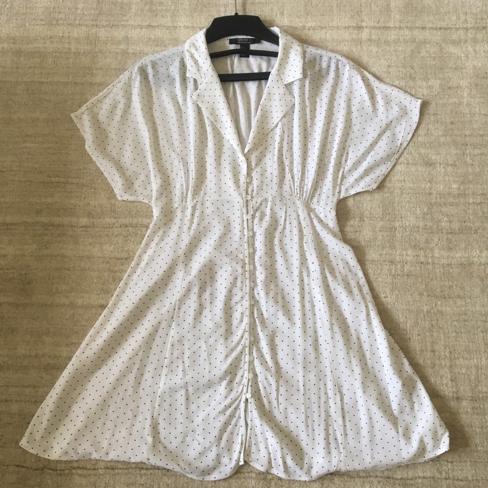 Forever 21 Button down swing dress